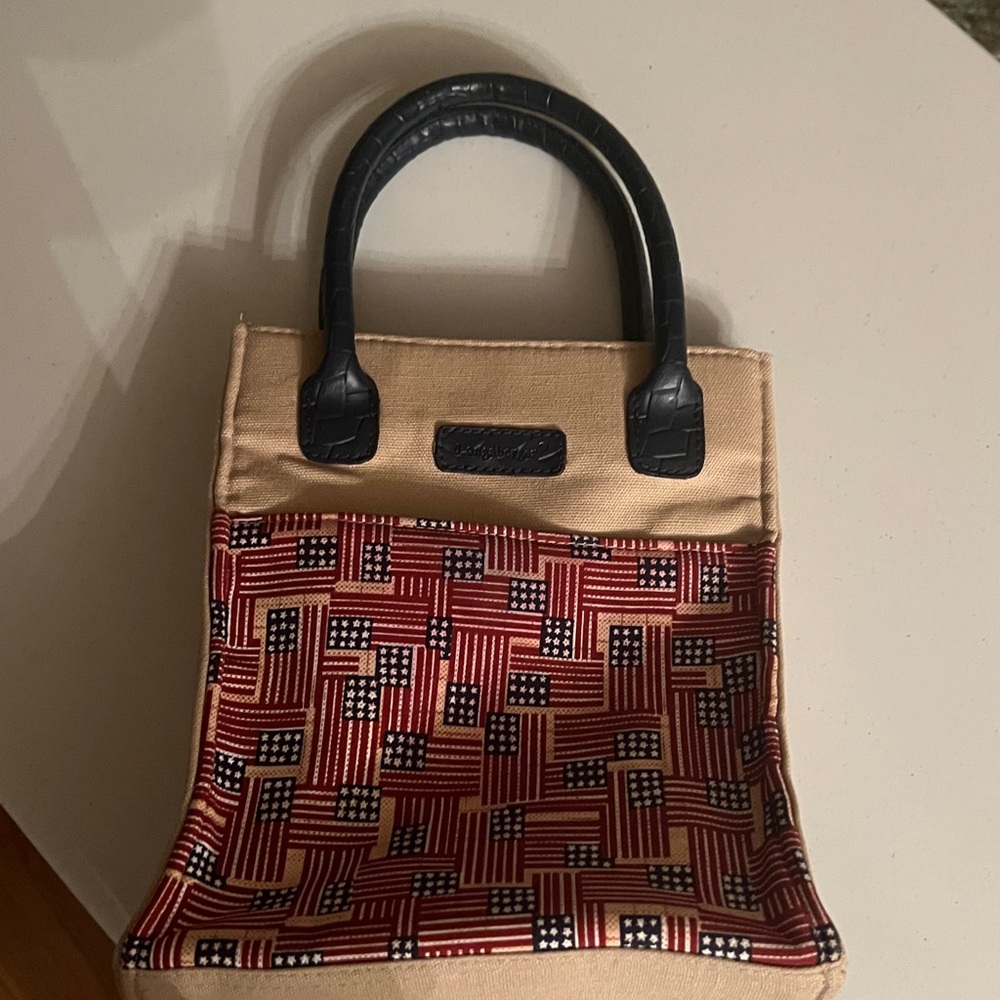 Longaberger American Flag Tote